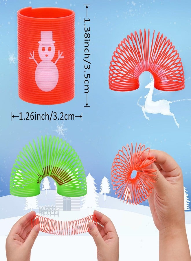 Howzcci 48 Pack Christmas Party Favors Toys, 24 PCS Sticky Hands Toy with 24 PCS Mini Coil Springs Toys for Kids Girls Boys Christmas Stocking Stuffers Party Favors Gifts - Image 5